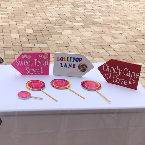 Candy Land Signs - Picture 1 of 1